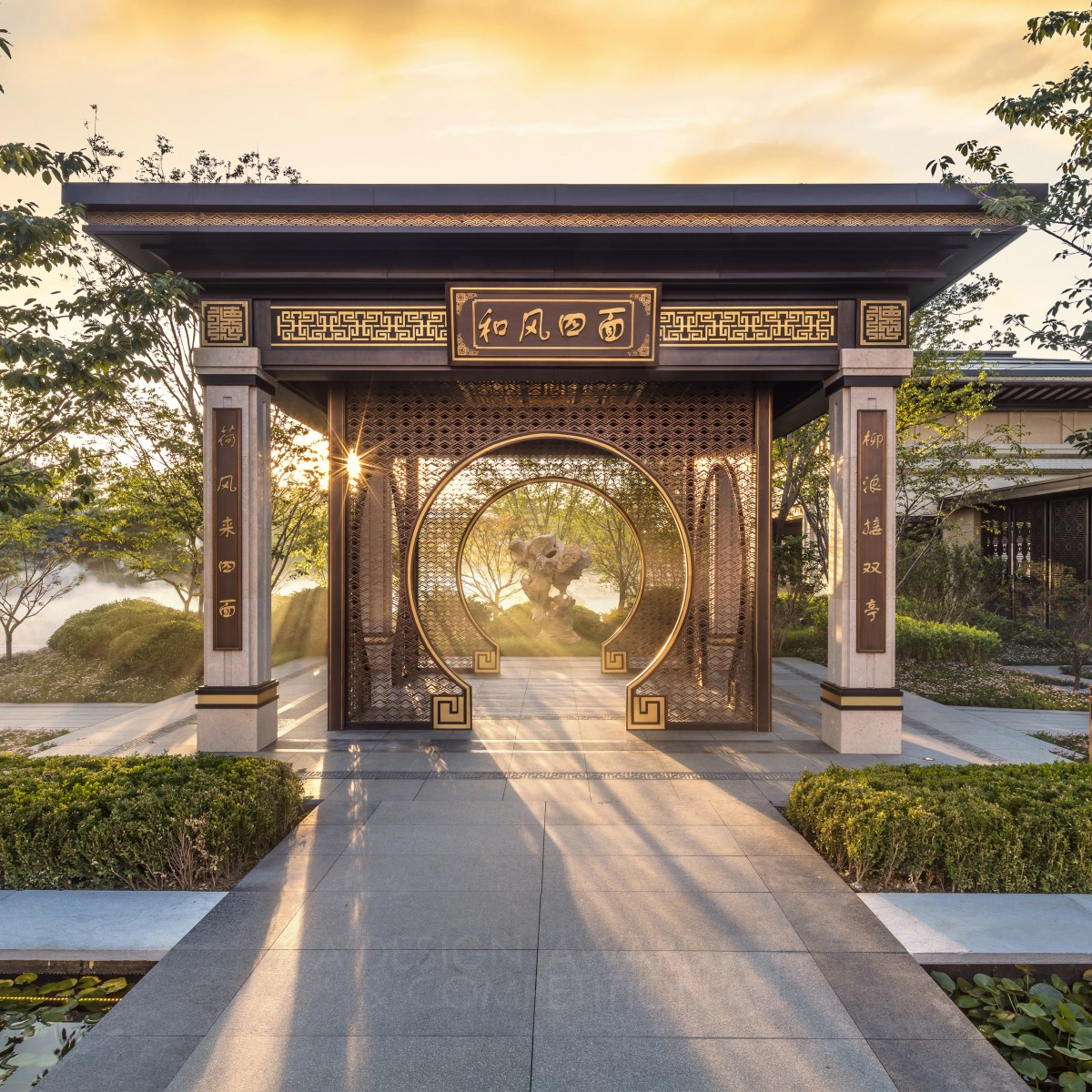 Shimao Loong Palace Residential landscape by Shimao Group Platinum Landscape Planning and Garden Design Award Winner 2019 