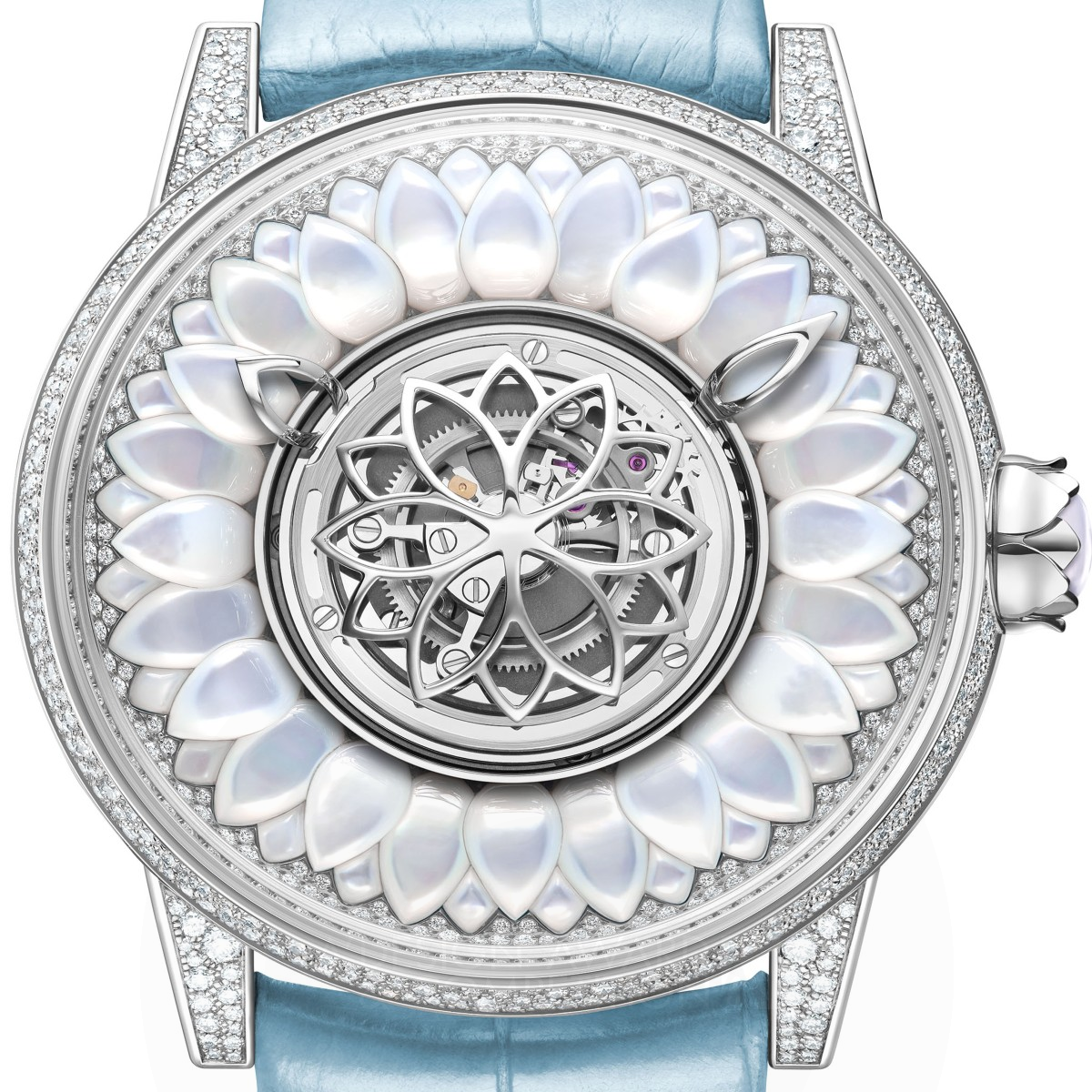 Dahlia C1 Mechanical Watch by Alexandre Beauregard Golden Jewelry Design Award Winner 2020 