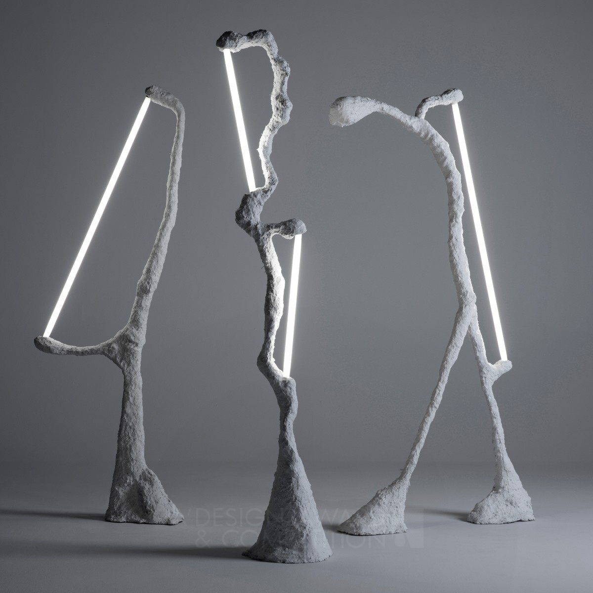 Aggregate Collection Lamp by CoCo Ree Silver Lighting Products and Fixtures Design Award Winner 2020 