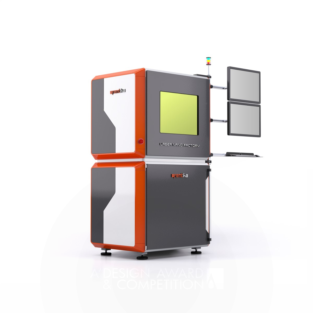 Femtika Nanofactory Laser 3D Workstation by Entech Group UAB Bronze Prosumer Products and Workshop Equipment Design Award Winner 2020 