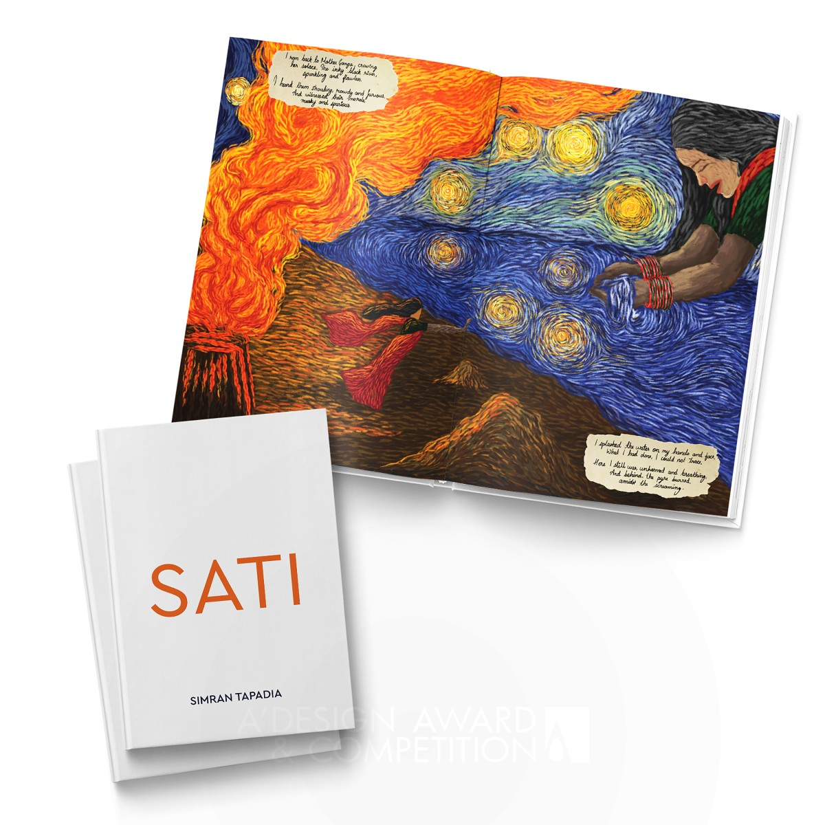 Sati Comic Book by Simran Tapadia Iron Graphics, Illustration and Visual Communication Design Award Winner 2020 