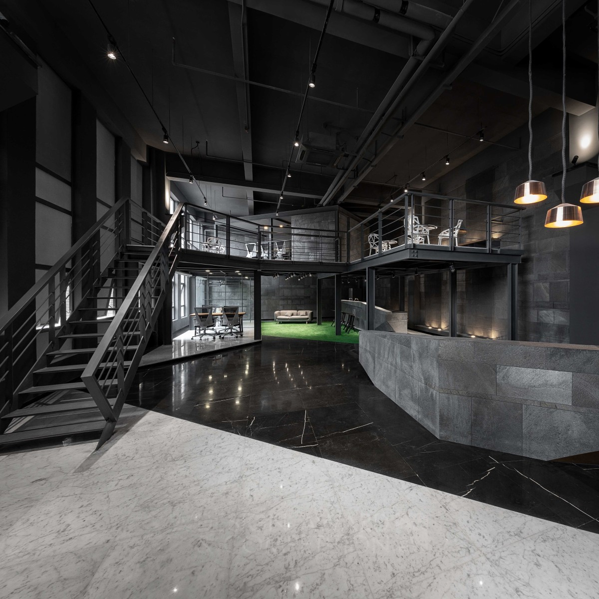 Mastech Dongguan Office by Li-Yu Cheng Silver Interior Space and Exhibition Design Award Winner 2020 