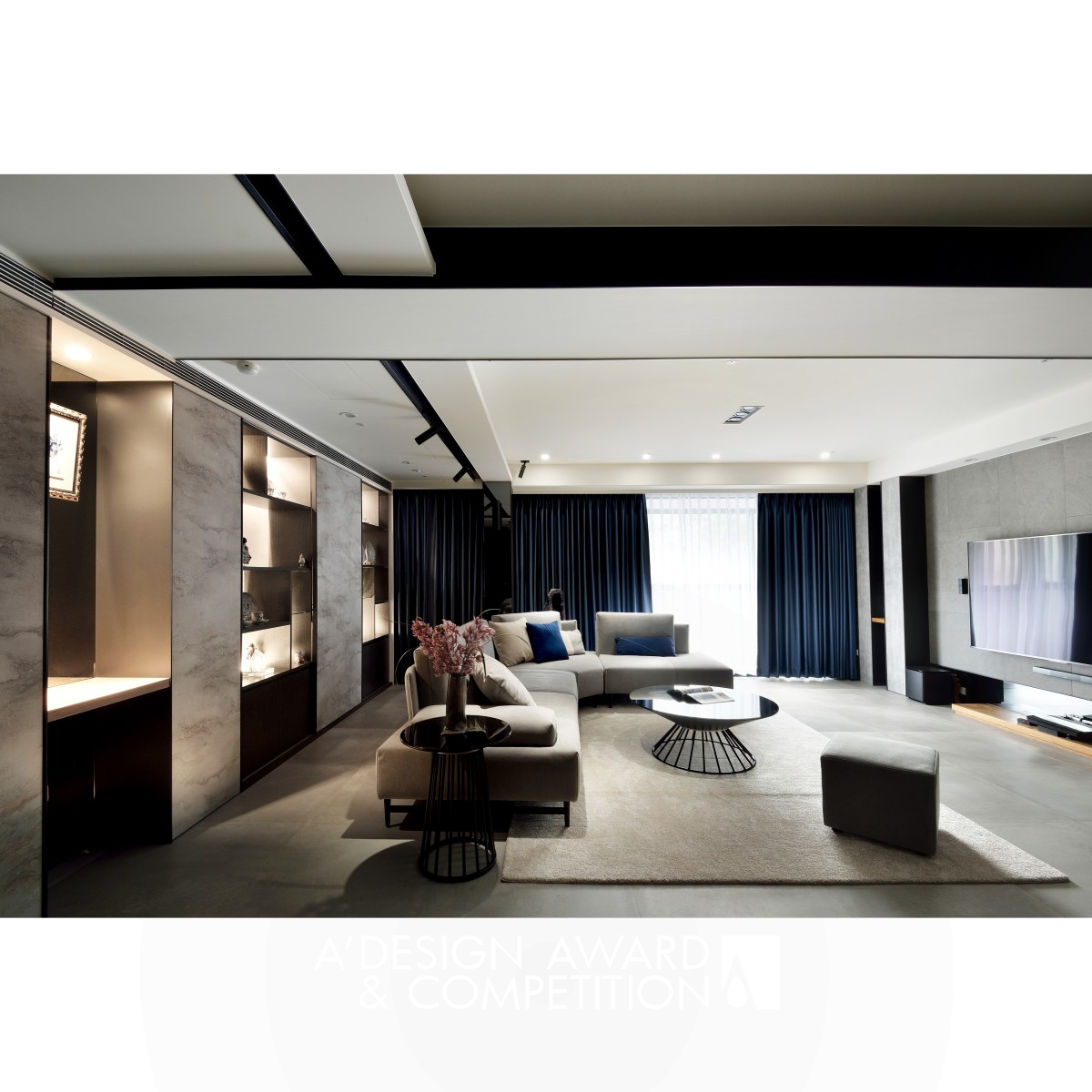 Elegant Attitude Residential Space by Feng-An Lin Bronze Interior Space and Exhibition Design Award Winner 2020 