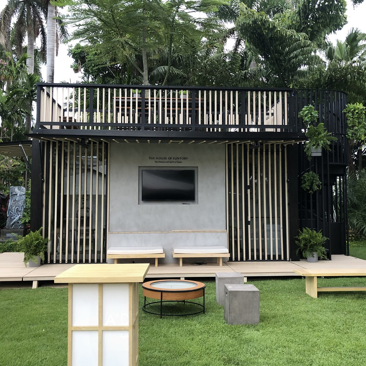 The Tiny House Multifunctional Traveling Bar by Gradient Experiential Silver Event and Happening Design Award Winner 2020 