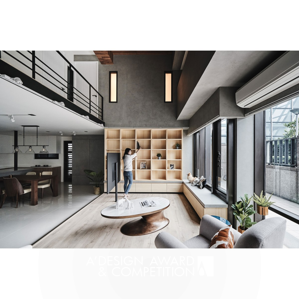 The Attic Residential House by Zi Ying Yang Silver Interior Space and Exhibition Design Award Winner 2020 