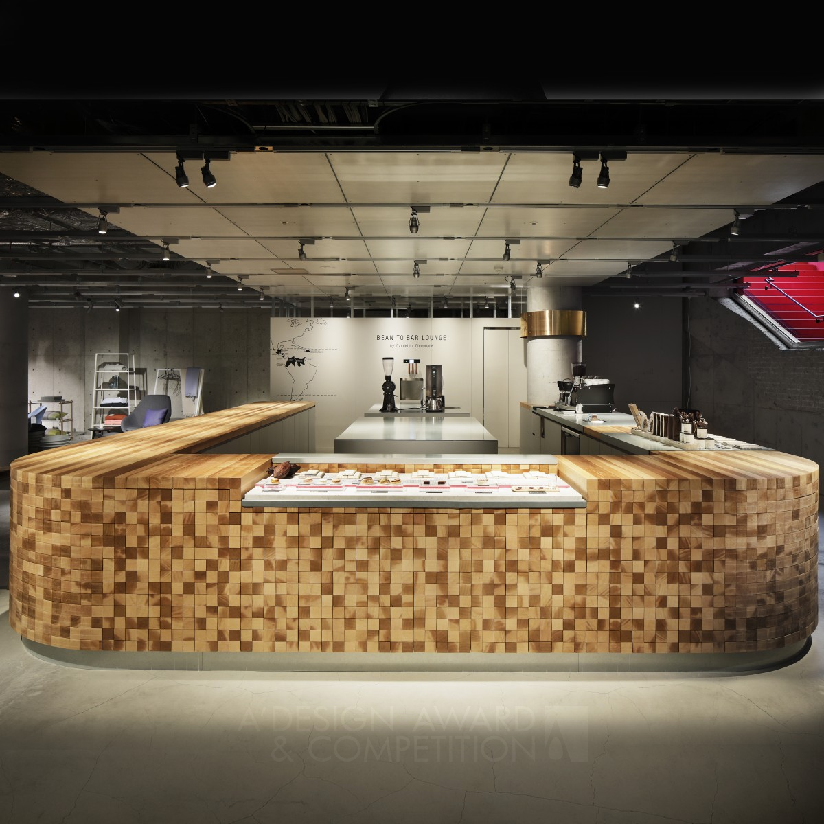 Bean to Bar Lounge Lounge by Riki Watanabe Silver Interior Space and Exhibition Design Award Winner 2020 