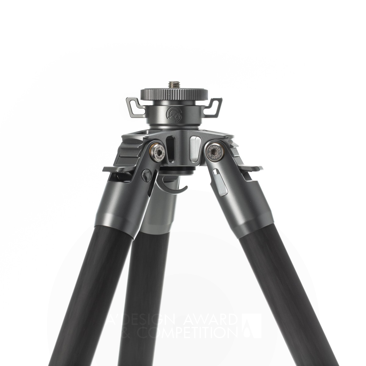 Centennial Photography Tripod by Thomas Cassaro and Graham Clark Silver Camera and Photography Equipment Design Award Winner 2020 