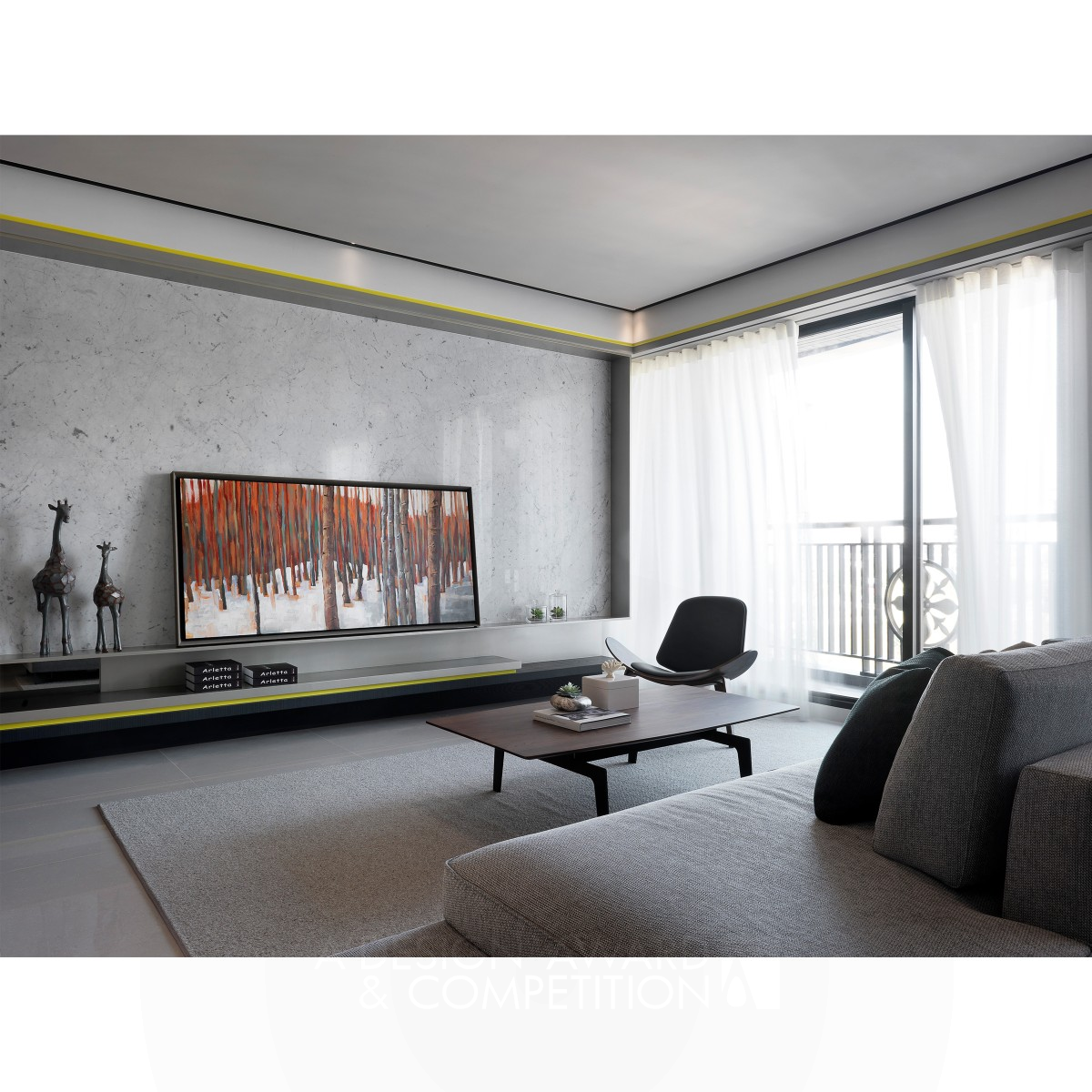 Family Time Residential Apartment by Shi Zhe Lo Bronze Interior Space and Exhibition Design Award Winner 2020 