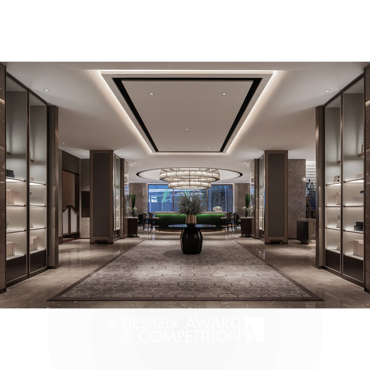 Hong Guang Hotel by Lichen Ding Bronze Interior Space and Exhibition Design Award Winner 2020 