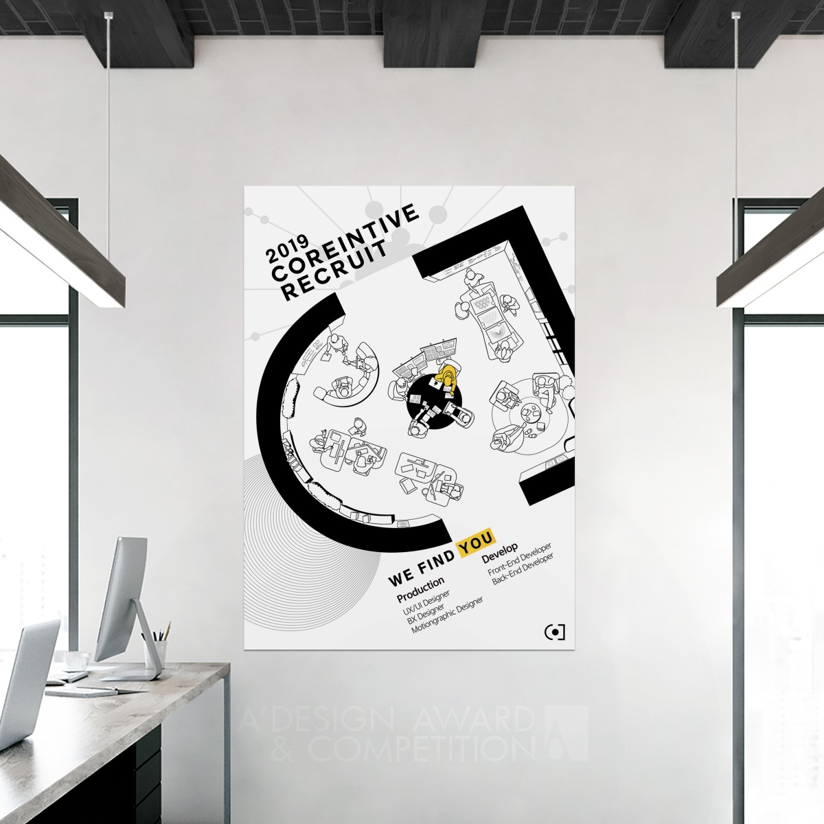 Coreintive Corporate Identity by Donggyun Kang Silver Graphics, Illustration and Visual Communication Design Award Winner 2020 