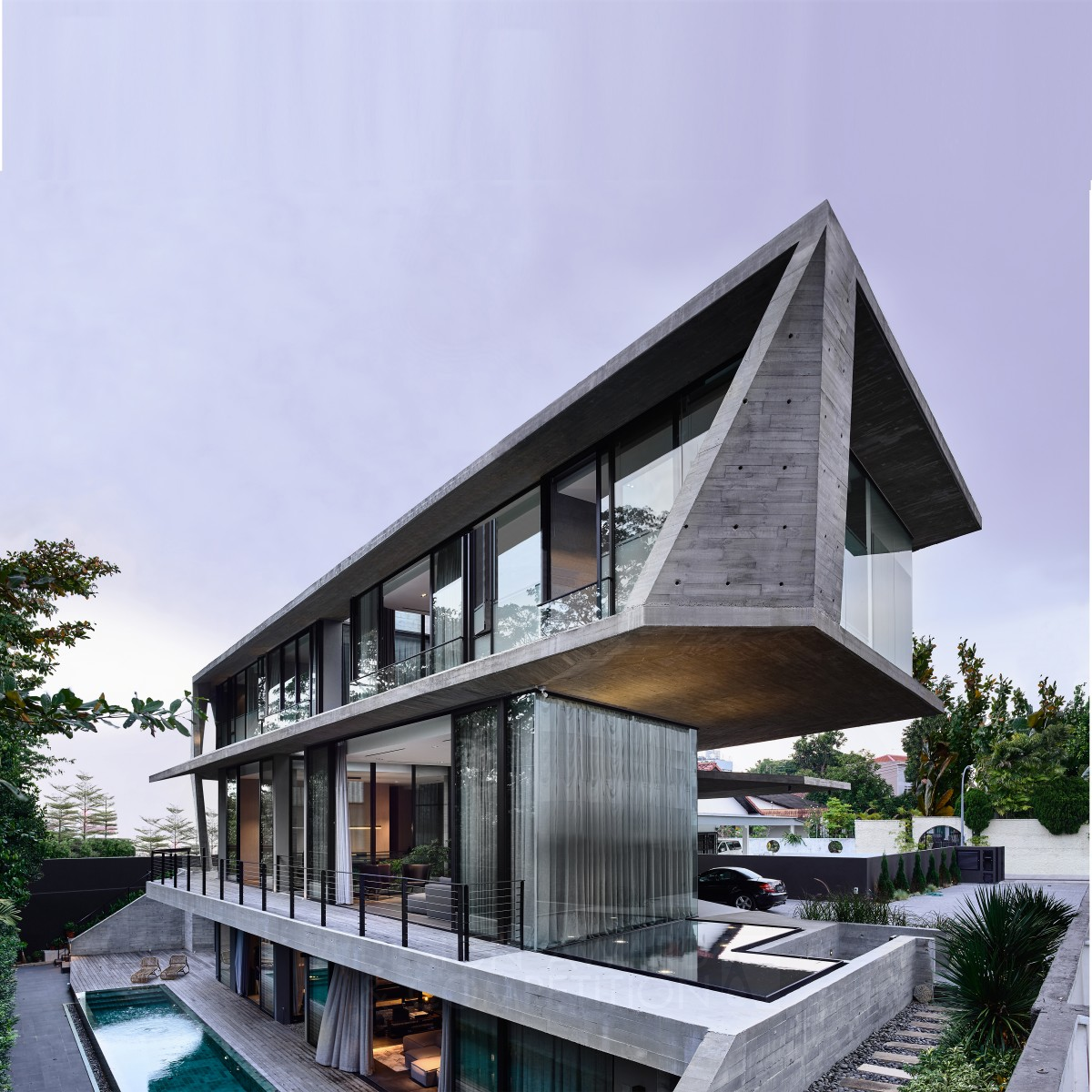 Stark House House by Park + Associates Pte Ltd Golden Architecture, Building and Structure Design Award Winner 2020 