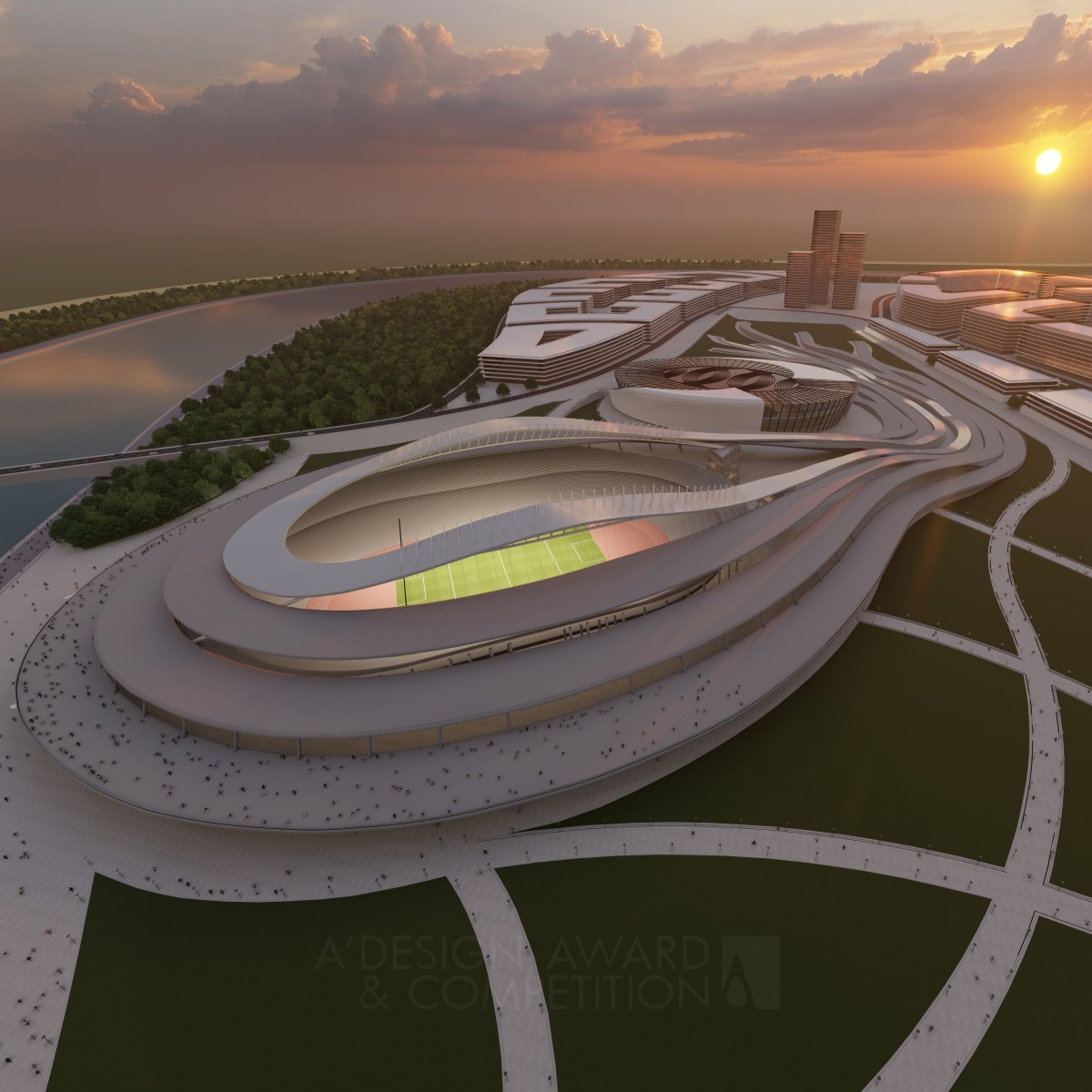 Warszawa Sports Stadium by Nuno Calado Iron Architecture, Building and Structure Design Award Winner 2020 