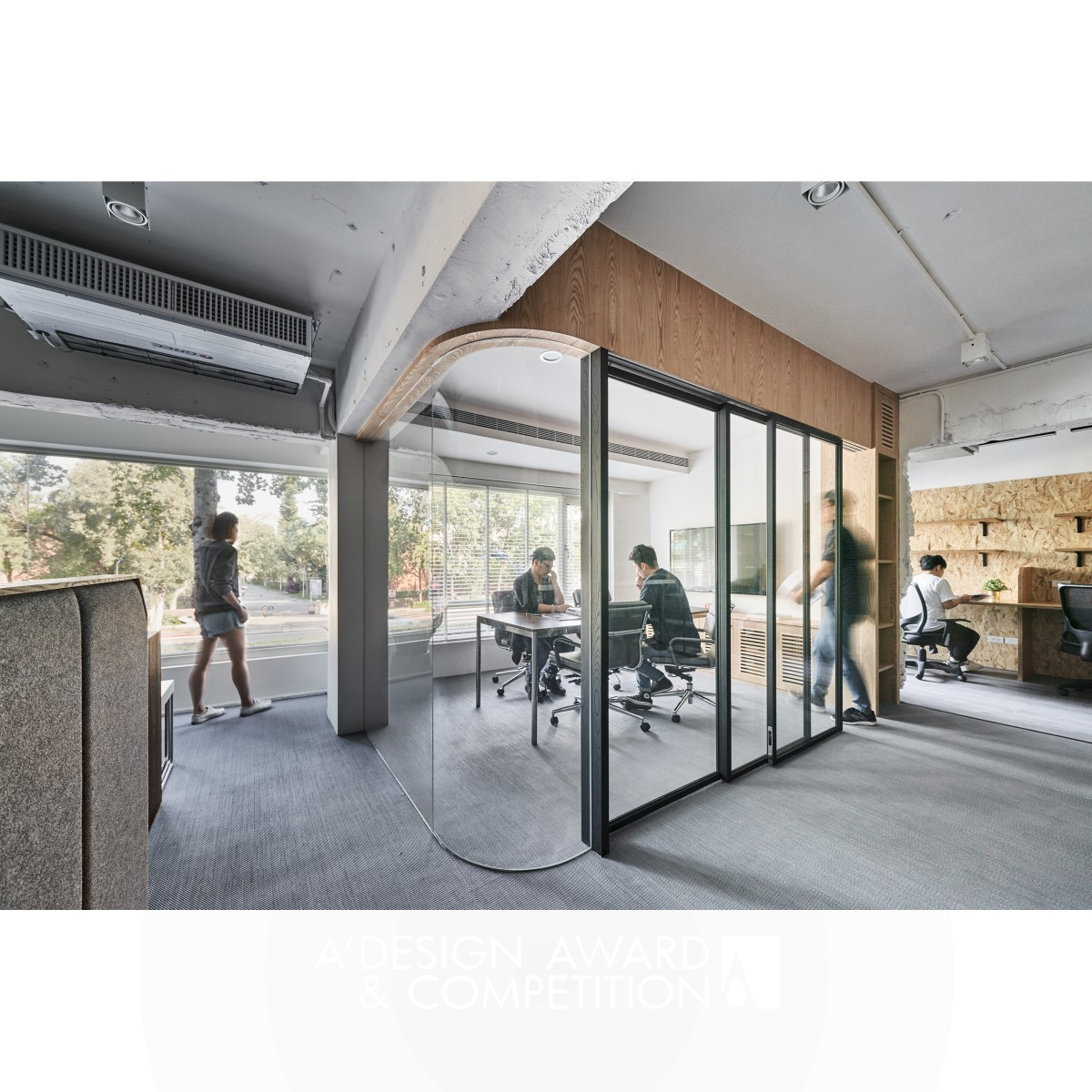 Gentle Messages Office by YU Design Lab Bronze Interior Space and Exhibition Design Award Winner 2020 