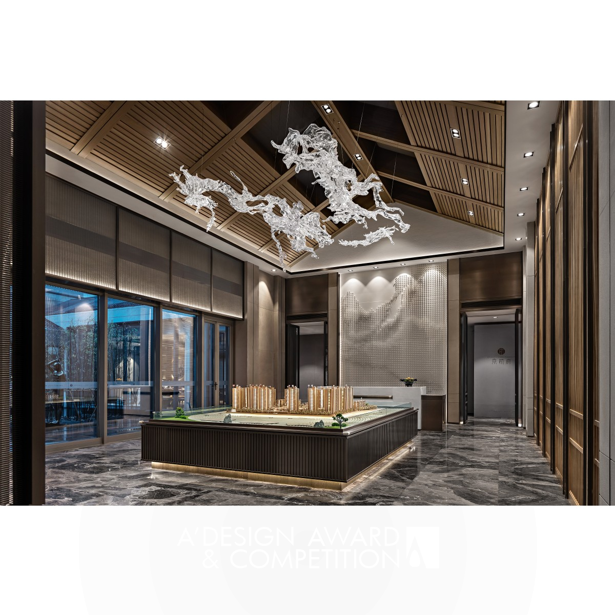 Grand Canal Sales Office by NNS Design Silver Interior Space and Exhibition Design Award Winner 2020 