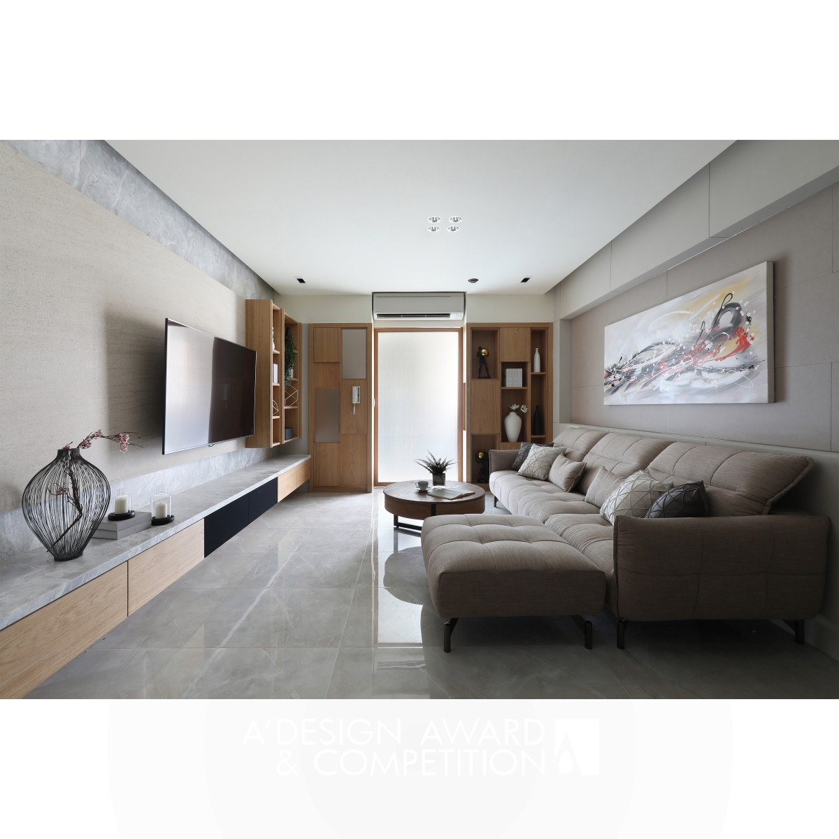 Tranquil Spring Residential Apartment by Wen-Kai Chen Iron Interior Space and Exhibition Design Award Winner 2020 