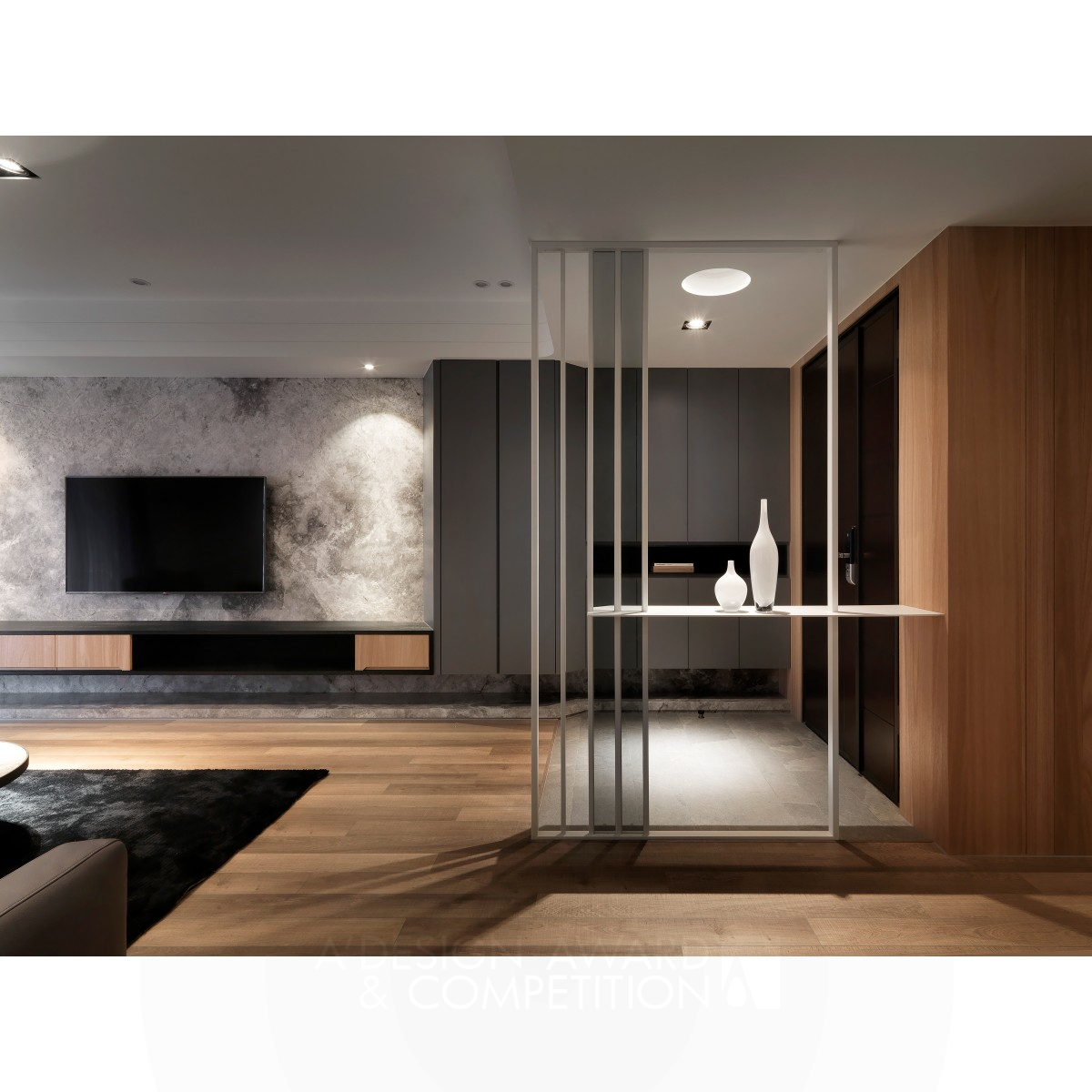 Tranquil Life in Fog Residential Apartment by Steve Lyu Bronze Interior Space and Exhibition Design Award Winner 2020 