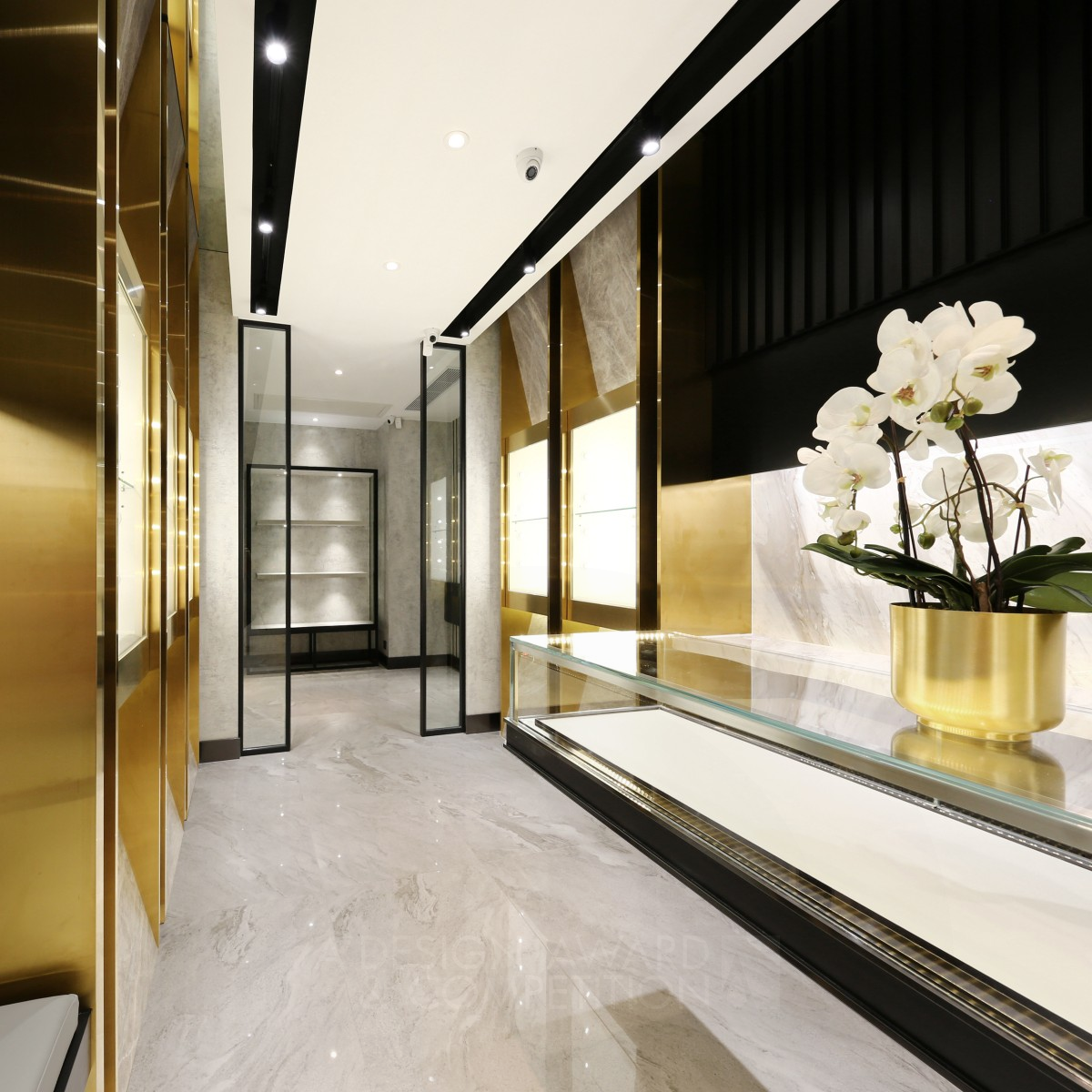 Nakajima Watch Shop by Jack Leung Iron Interior Space and Exhibition Design Award Winner 2020 