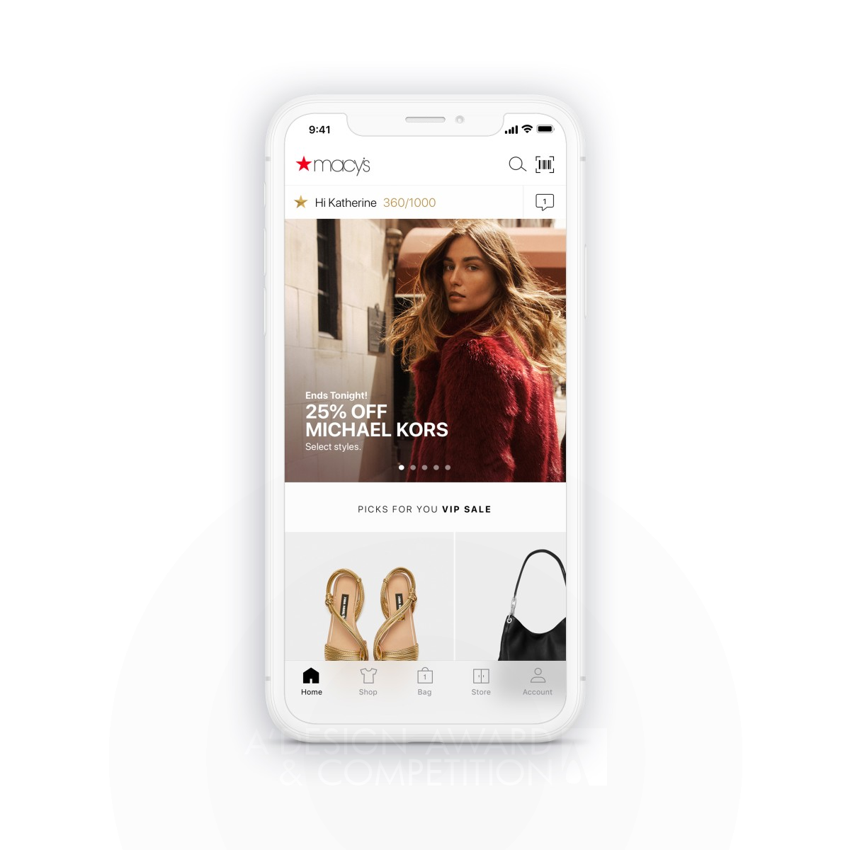 Macy’s App Redesign Redesign by Willy Lai and Dave Torres Silver Mobile Technologies, Applications and Software Design Award Winner 2020 