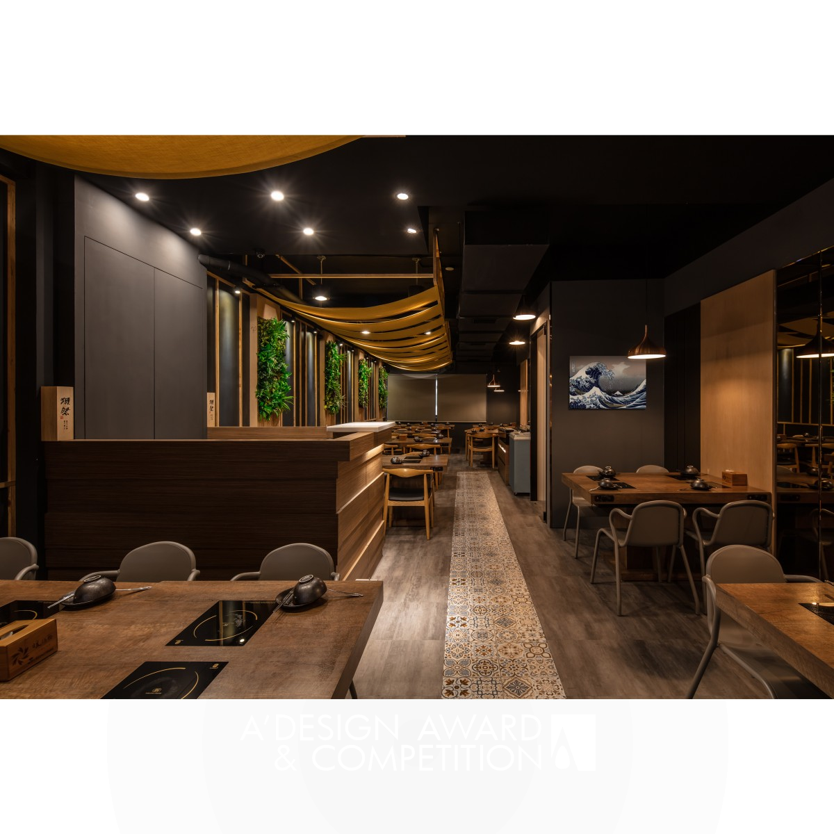 Warm Hot Pot Restaurant by Chung Chun Huang Silver Interior Space and Exhibition Design Award Winner 2020 