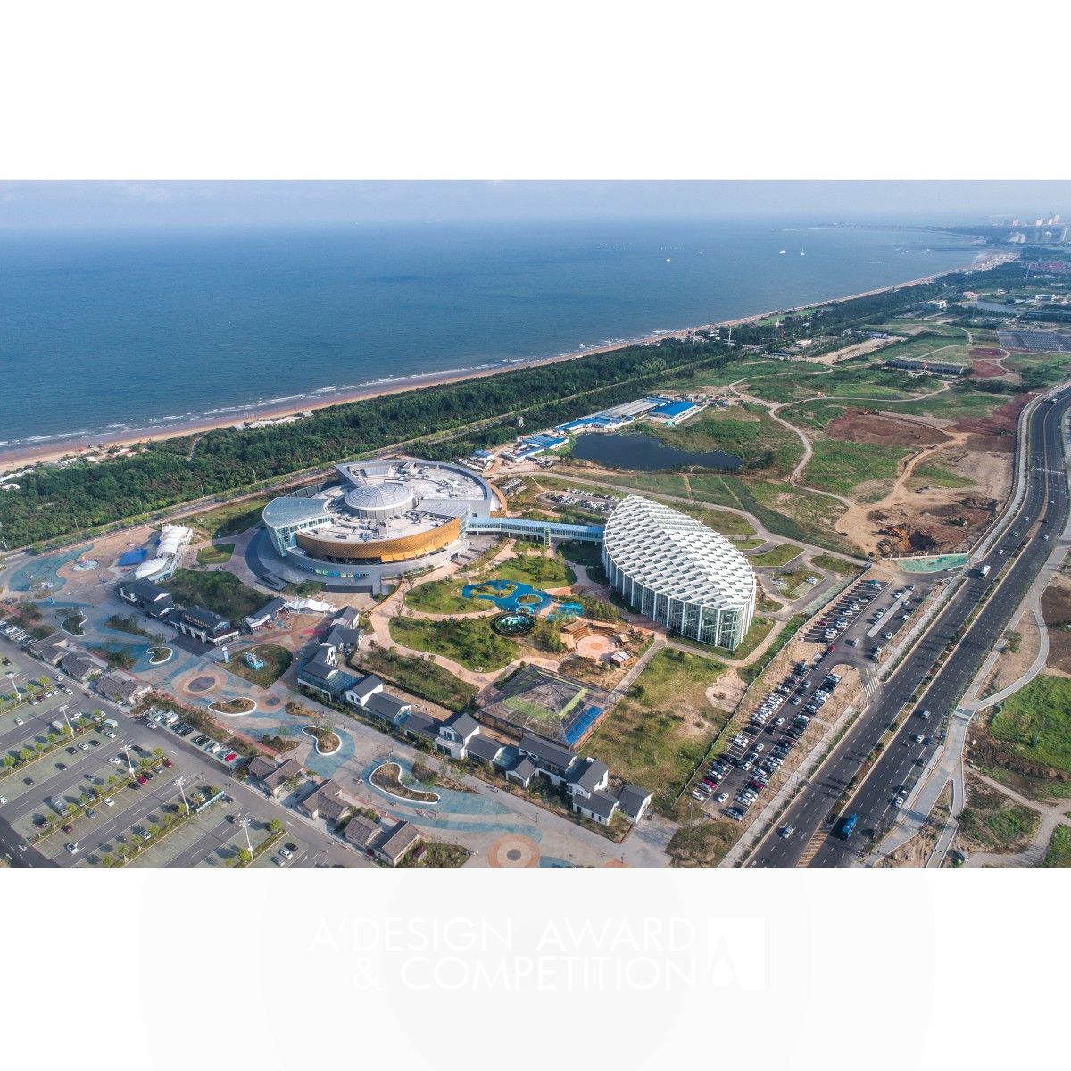 Rizhao Ocean Park by Tengyuan Design Golden Architecture, Building and Structure Design Award Winner 2020 