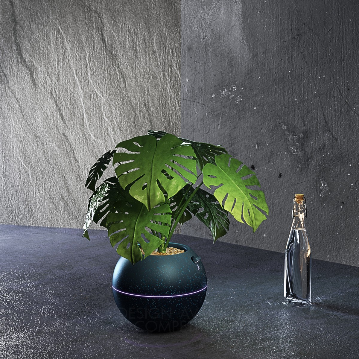 iPlant Flower Pot by Arvin Maleki and Ayda Mohseni Iron Futuristic Design Award Winner 2020 