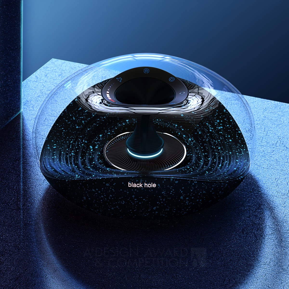 Black Hole Speaker by Arvin Maleki and Ayda Mohseni Golden Digital and Electronic Device Design Award Winner 2020 