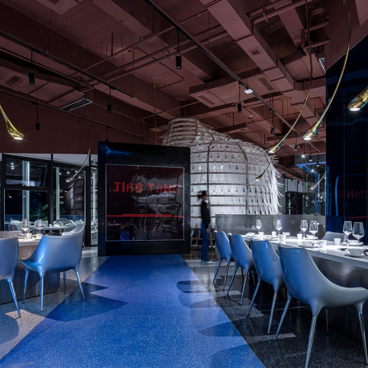 Jiao Tang Restaurant by Liang Chen and Wang Shixue Silver Interior Space and Exhibition Design Award Winner 2020 