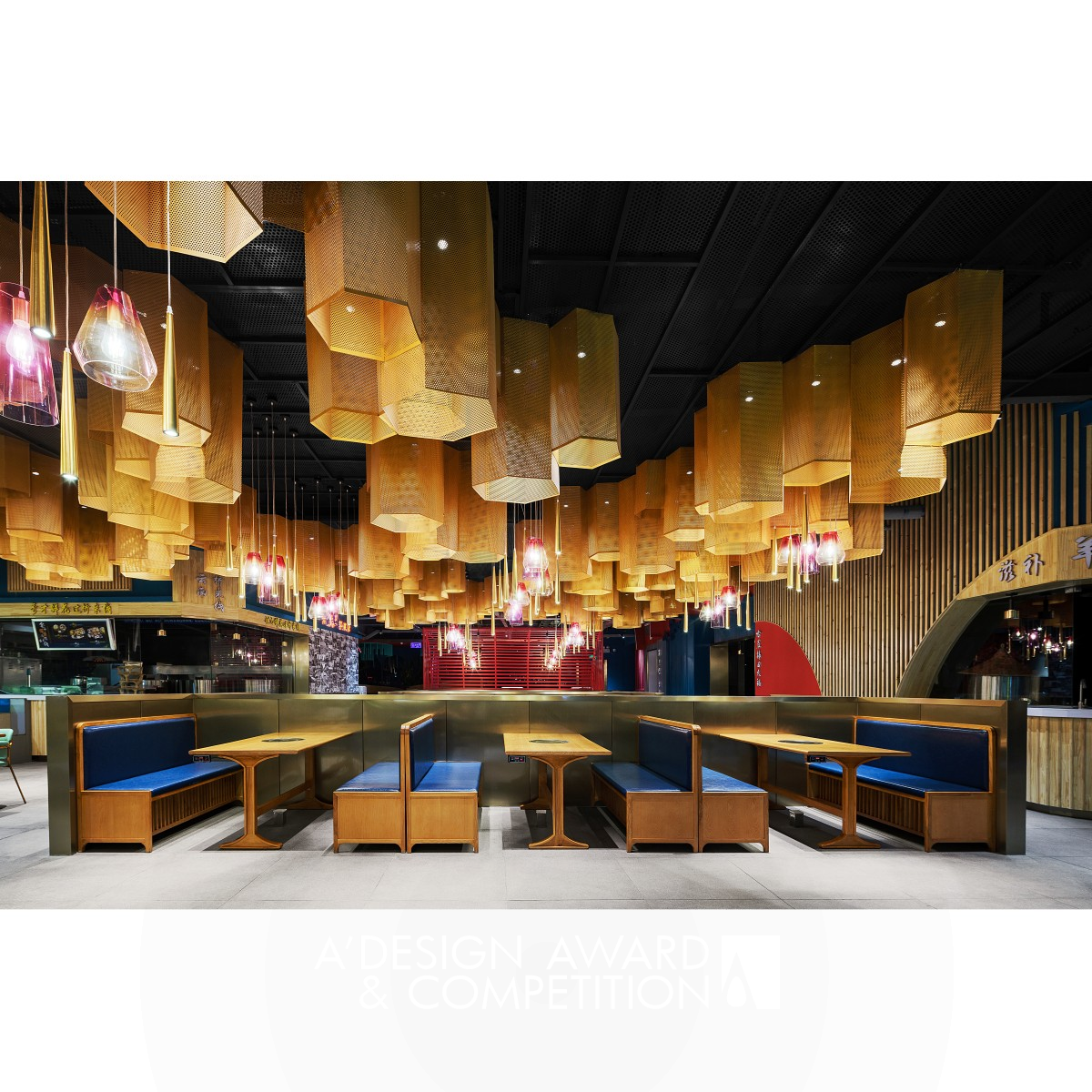 Gao Wei Restaurant by Steven Hu Golden Interior Space and Exhibition Design Award Winner 2020 