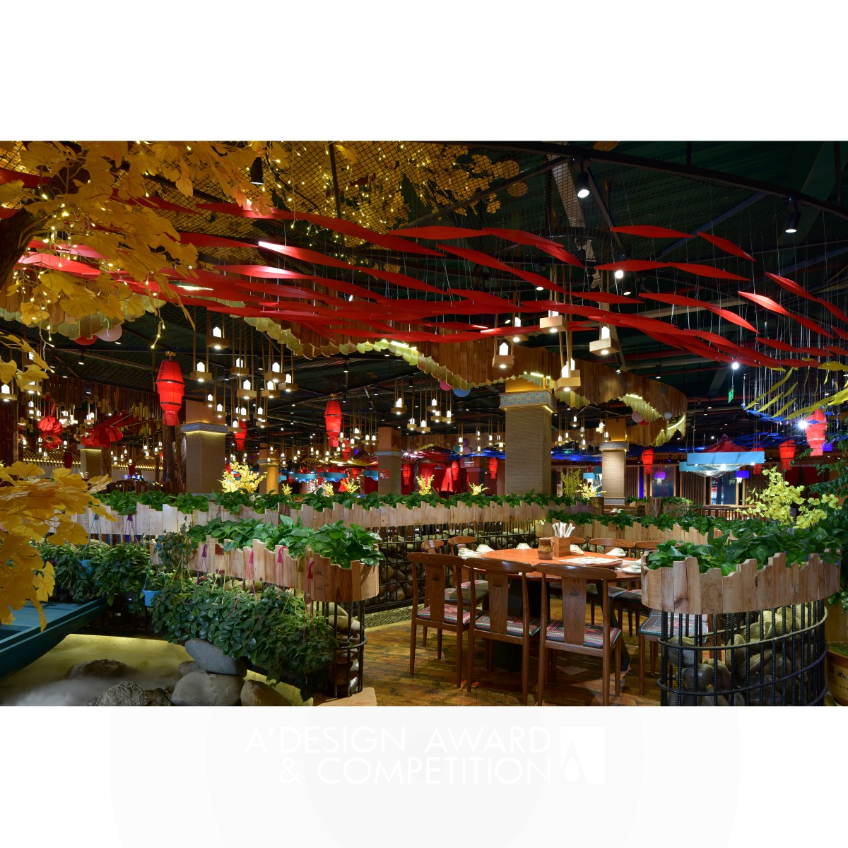 Laodian Shanzhai Restaurant by Steven Hu Iron Interior Space and Exhibition Design Award Winner 2020 