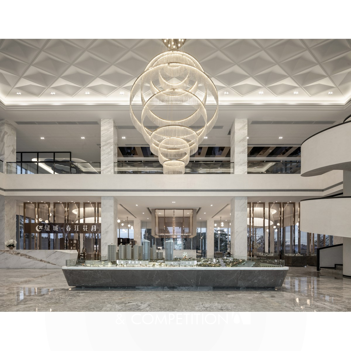 Chunjiang Huayue Sales Center by Feng Xu Silver Interior Space and Exhibition Design Award Winner 2020 