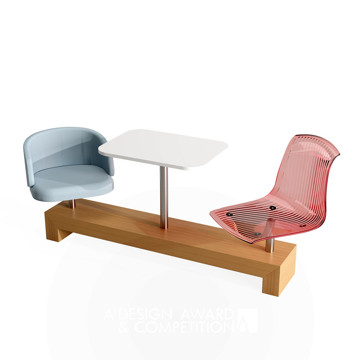 Mix and Match Seat by Joao Faria Iron Furniture Design Award Winner 2020 