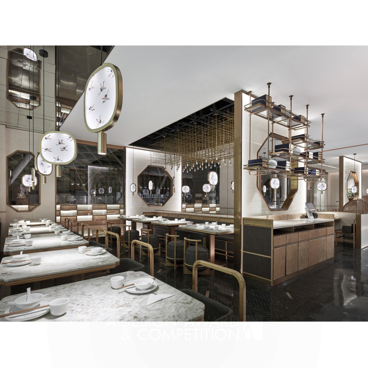 Qiantang Restaurant by Zhixue Wei Silver Interior Space and Exhibition Design Award Winner 2020 