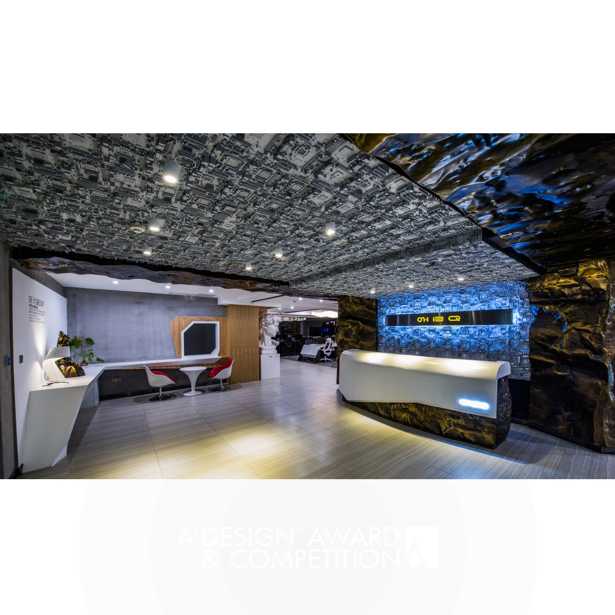 Deyi Design Office by Zhenhai Zuo Bronze Interior Space and Exhibition Design Award Winner 2020 