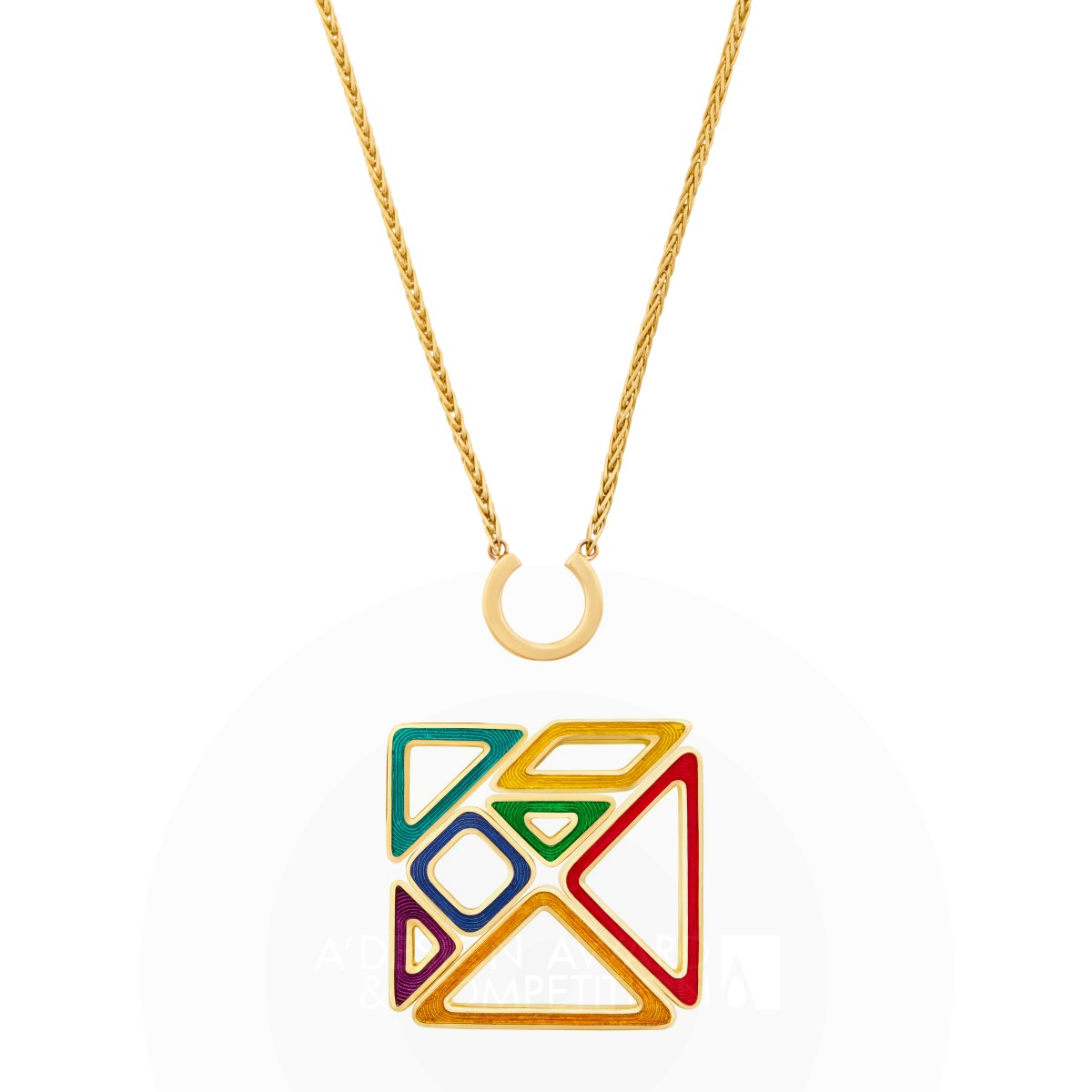 Tangram Jewellery Collection by Juan Juan Hu Bronze Jewelry Design Award Winner 2020 