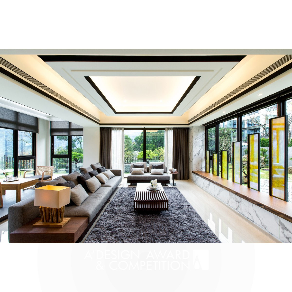 Peaceful and  Wonderful Times Villa by Hsiu-Hsiu Yu Bronze Interior Space and Exhibition Design Award Winner 2020 