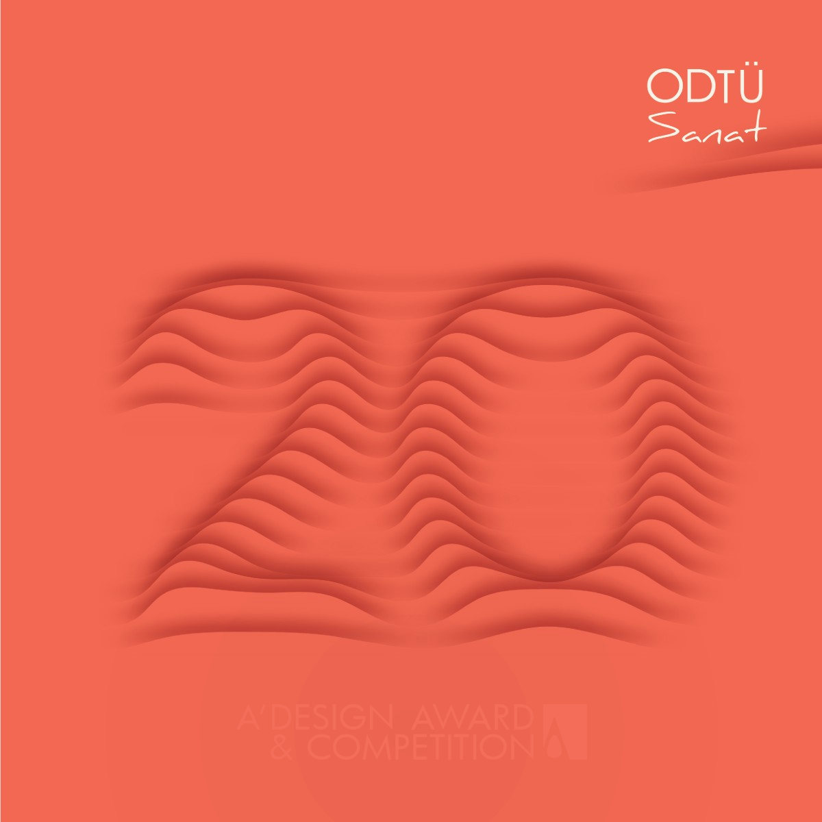 ODTU Sanat 20 Visual Identity Design by Kenarkose Creative Silver Graphics, Illustration and Visual Communication Design Award Winner 2020 