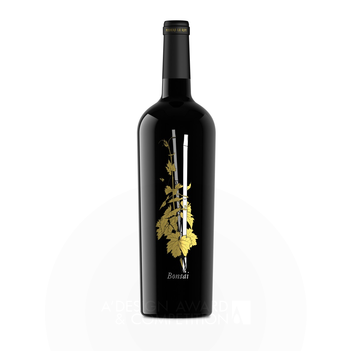 Bonsai - Podere Le Ripi Wine by Paolo Rossetti - Rossetti Brand Design Bronze Packaging Design Award Winner 2020 