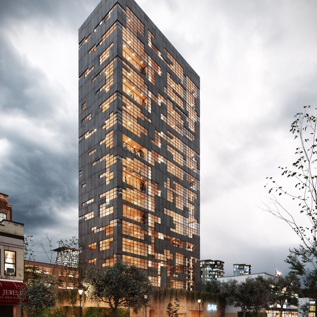 Best in Black Multi Unit Housing by Fernando Valdez Golden Architecture, Building and Structure Design Award Winner 2020 