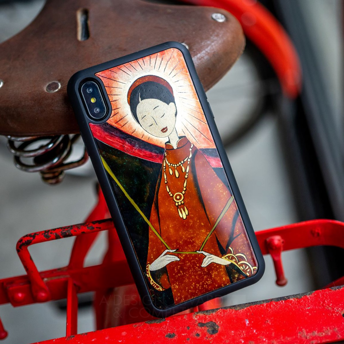 Lacquer Phone Case by La Sonmai Iron Fashion, Apparel and Garment Design Award Winner 2020 