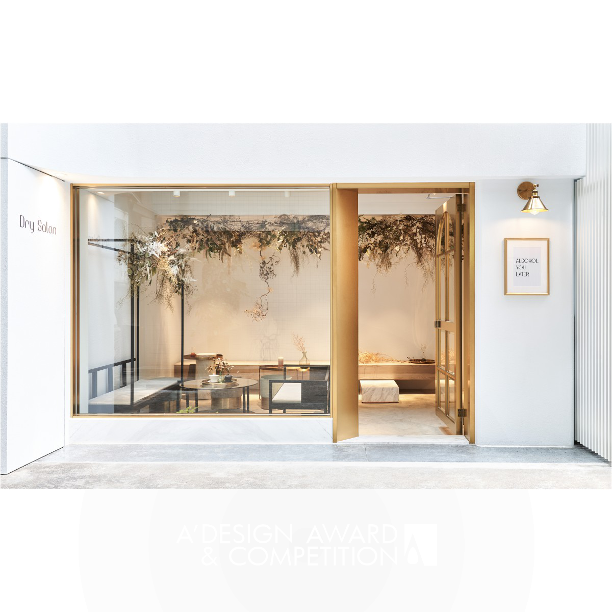 Dry Salon Commercial Space by Tim Chen Golden Interior Space and Exhibition Design Award Winner 2020 