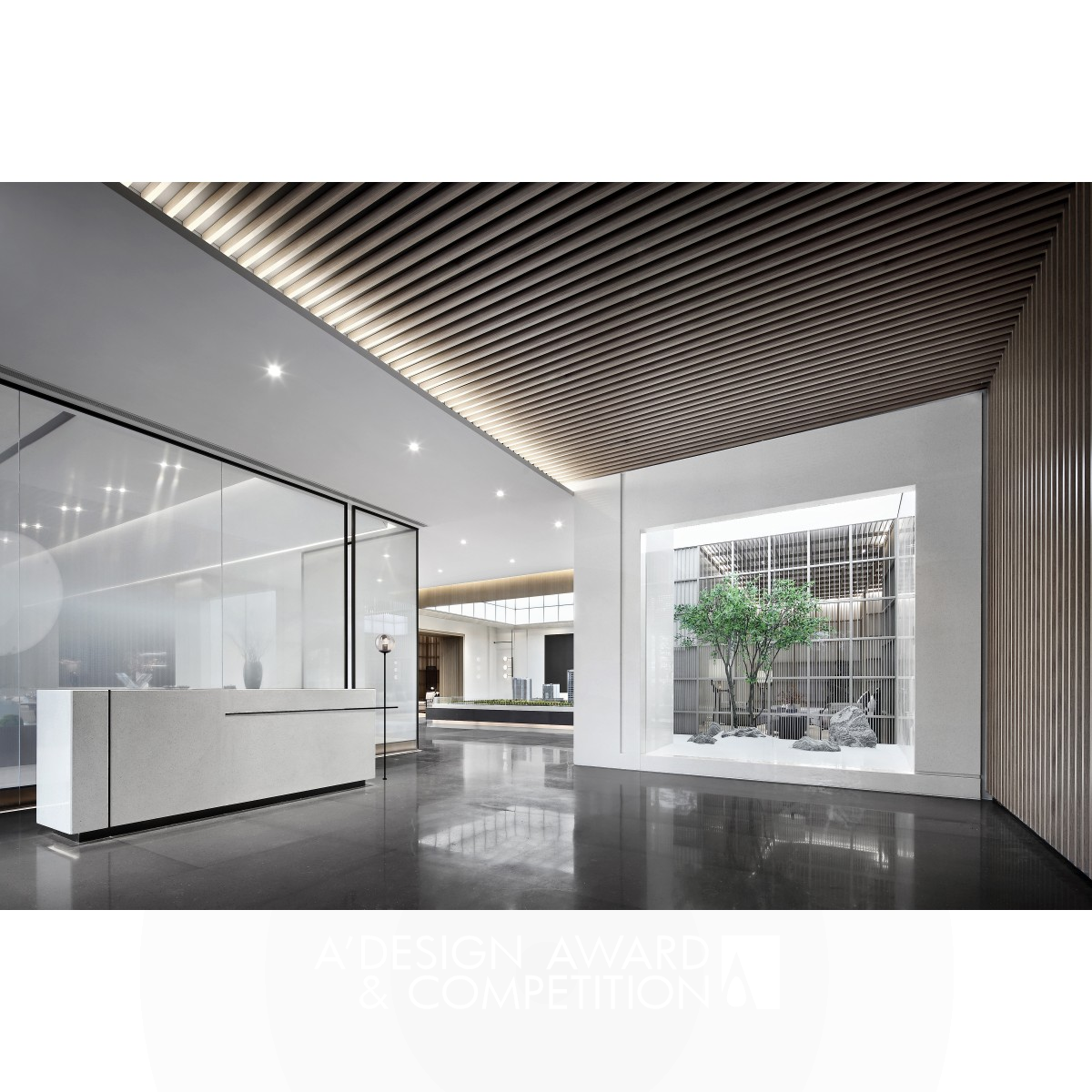 Pengzhanhui Square Sales Center by Ocean Luo Golden Interior Space and Exhibition Design Award Winner 2020 