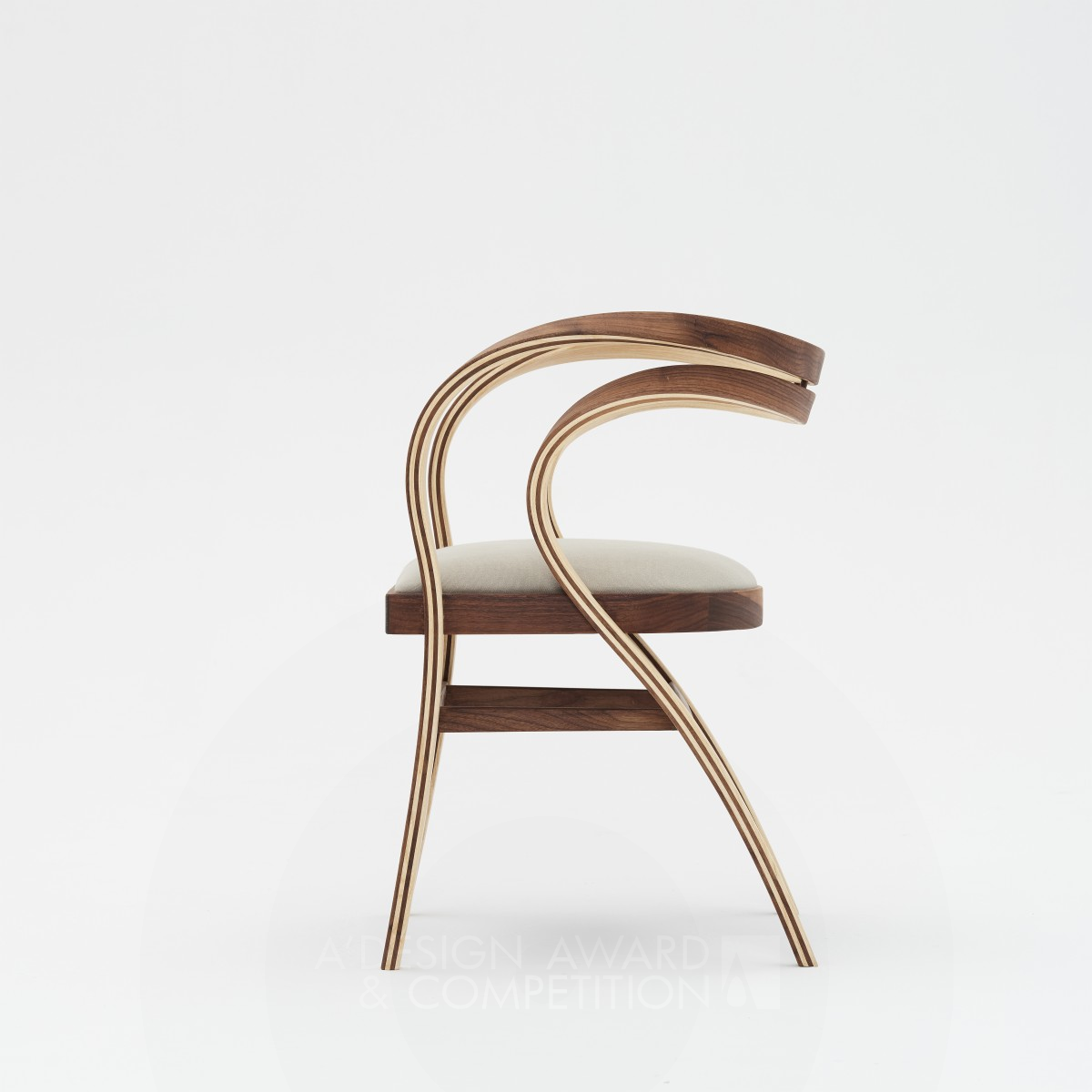 Nina & Beni Chair by Andres Marino Maza Golden Furniture Design Award Winner 2020 