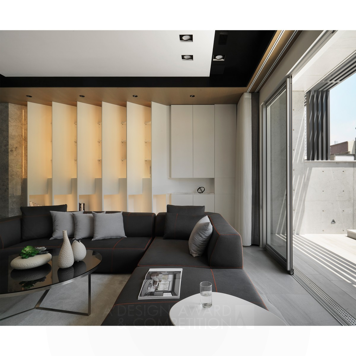 Cozy Essence Residential Townhouse  by Megalith Architects Bronze Interior Space and Exhibition Design Award Winner 2020 