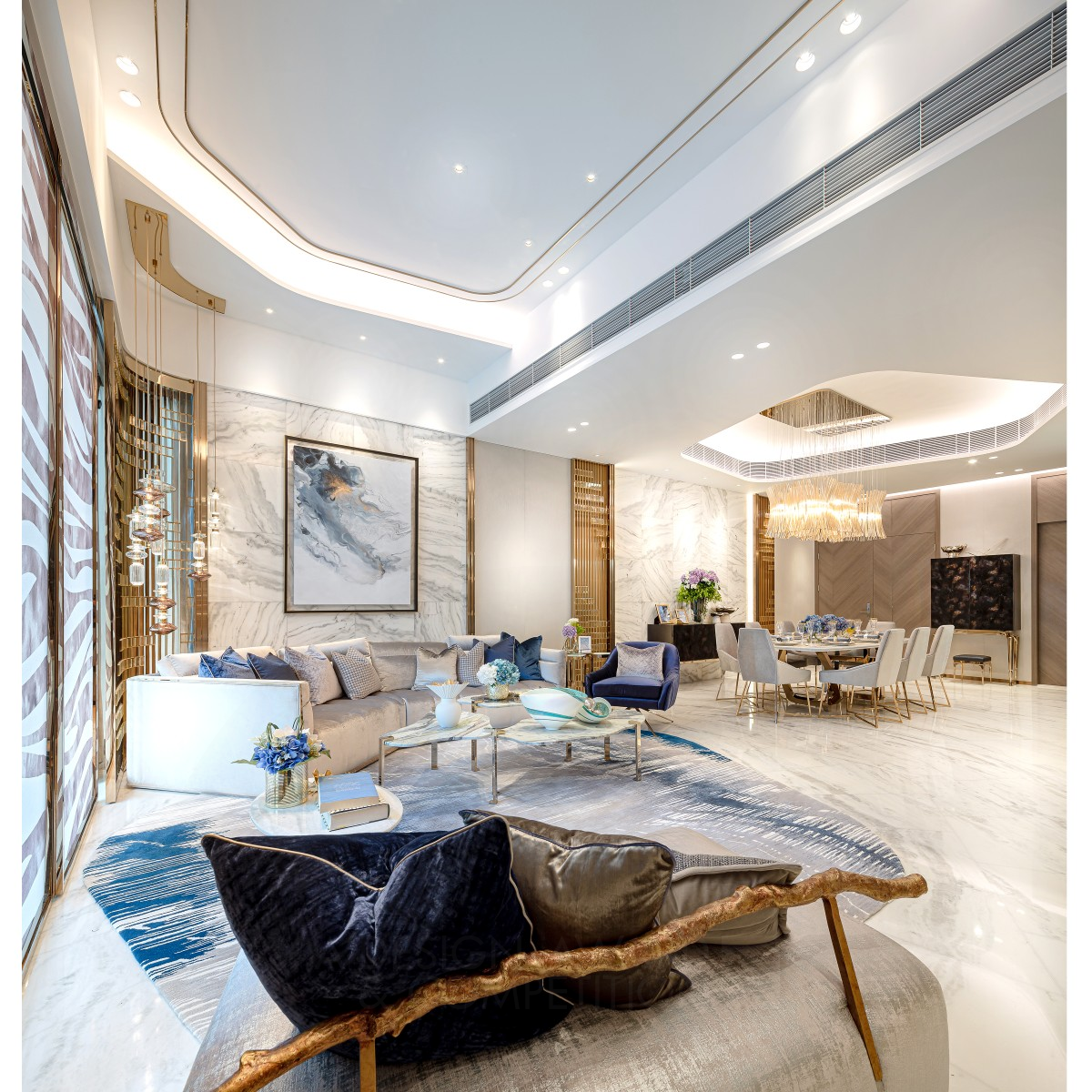 Crown of St Barths Show House by Fusion Design Limited Silver Interior Space and Exhibition Design Award Winner 2020 