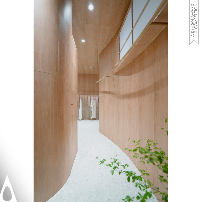 Bronze Interior Space and Exhibition Design Award Winner 2020 Wang Xi Fashion Studio Retail Space 