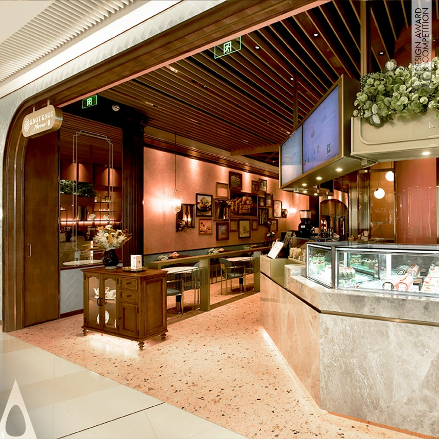 Bronze Interior Space and Exhibition Design Award Winner 2020 Knot Knot Restaurant and Cafe 