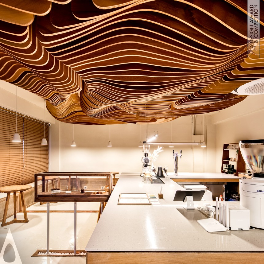 Platinum Interior Space and Exhibition Design Award Winner 2020 Perception Cafe 