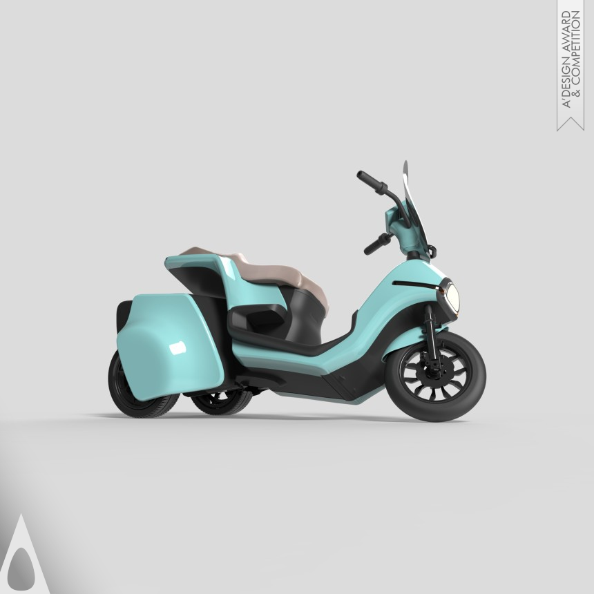 Iron Vehicle, Mobility and Transportation Design Award Winner 2020 For Two Electric Scooter For Sharing 