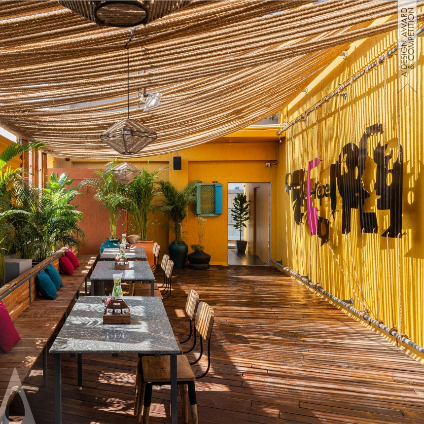 Iron Interior Space and Exhibition Design Award Winner 2020 Rope Terrace Cafe 