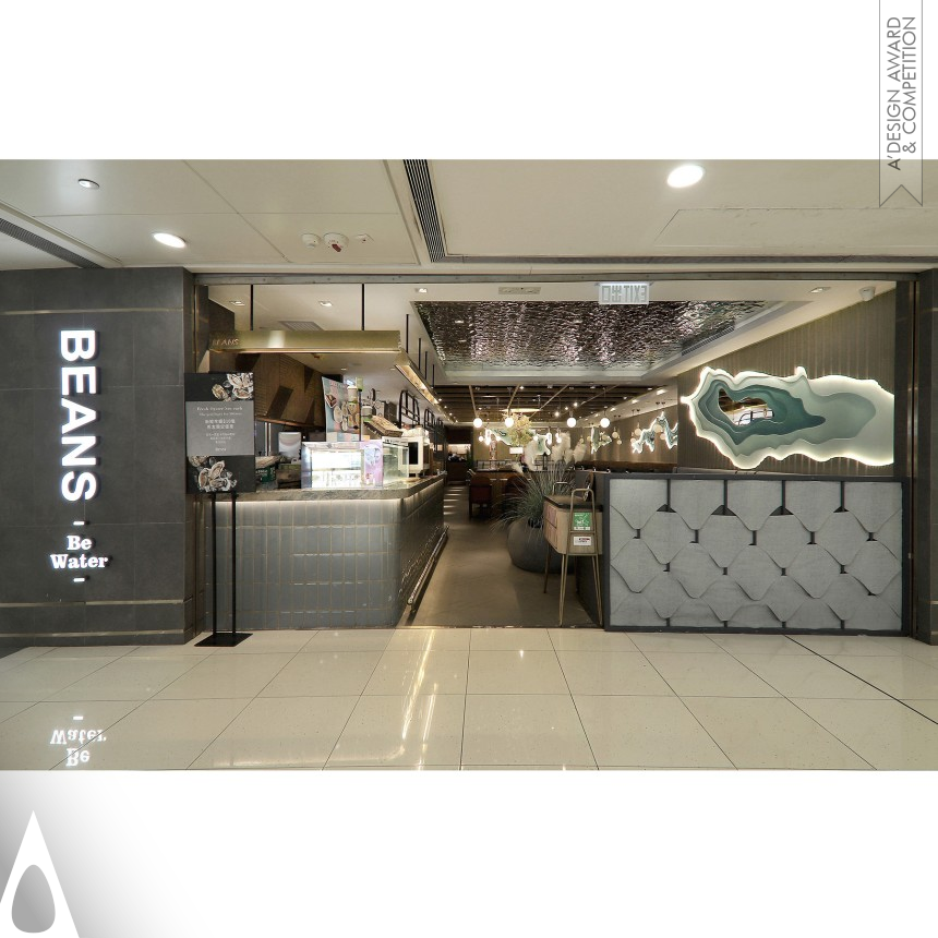 Silver Interior Space and Exhibition Design Award Winner 2020 Beans Restaurant and Cafe 